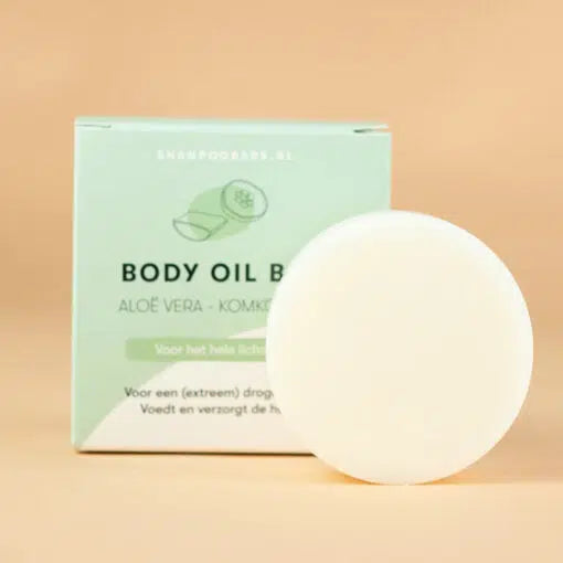 Body Oil Bar  ~ Aloë Vera & Komkommer